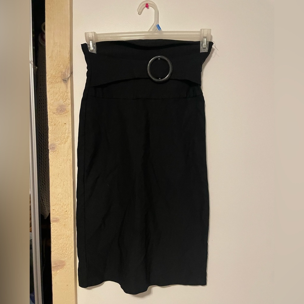 Black skirt, worn once
